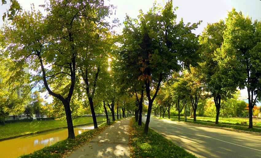 The Wilson Promenade in Sarajevo